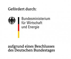 Das Projekt wird vom Bundesministerium für Wirtschaft und Energie gefördert. (Logo: BMWi)