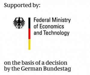 The project is by the German Federal Ministry for Economic Affairs and Energy. (Logo: BMWi)