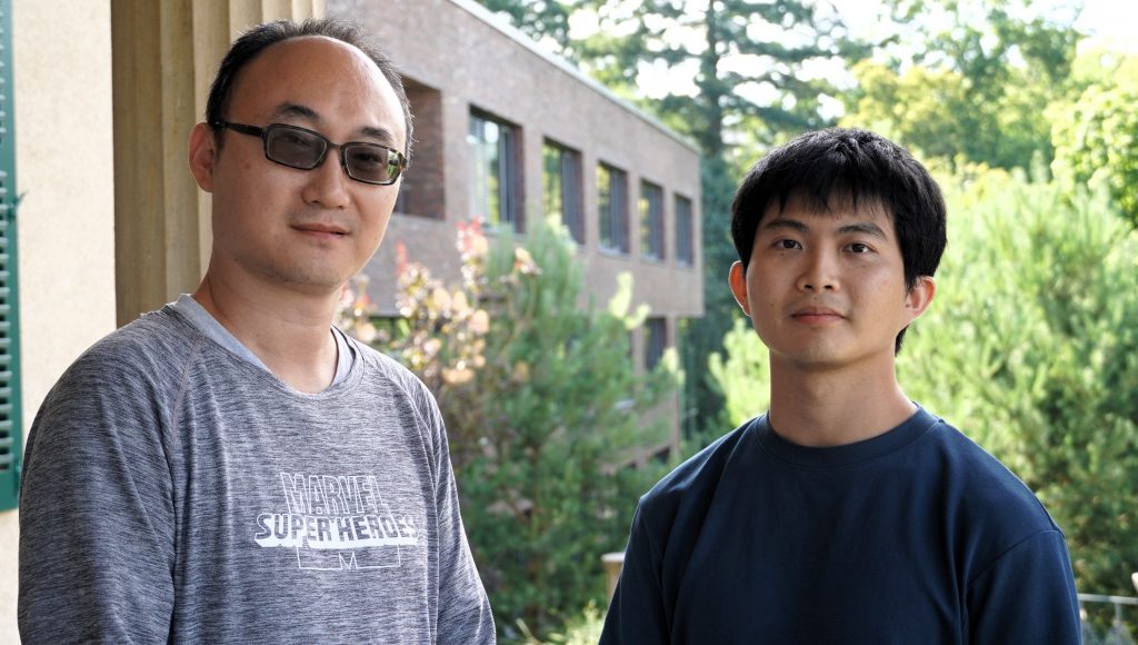 Ke-Jung Chen (left) and Wun-Yi Chen 