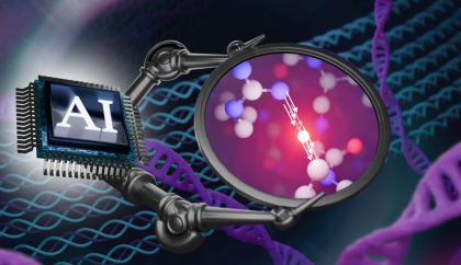 Using a new method based on artificial intelligence, researchers can now simulate complex molecular reactions while also accounting for changes in chemical bonds.